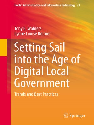 cover image of Setting Sail into the Age of Digital Local Government